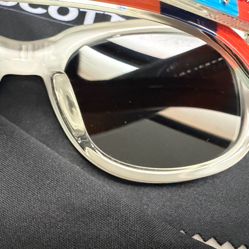 Jeremy Scott Vibrant Multicolor Colorblock Sunglasses // - Picture 6 of 6